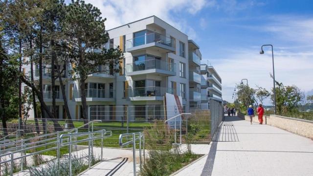 Apartament Przy Plazy Arka , Z Widokiem Na Morze :) ميلنو المظهر الخارجي الصورة